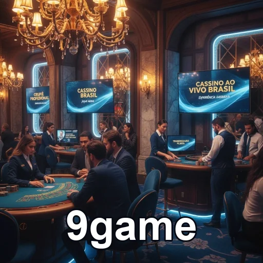 Integração de jogadores e dealers ao vivo em cassino 9game.
