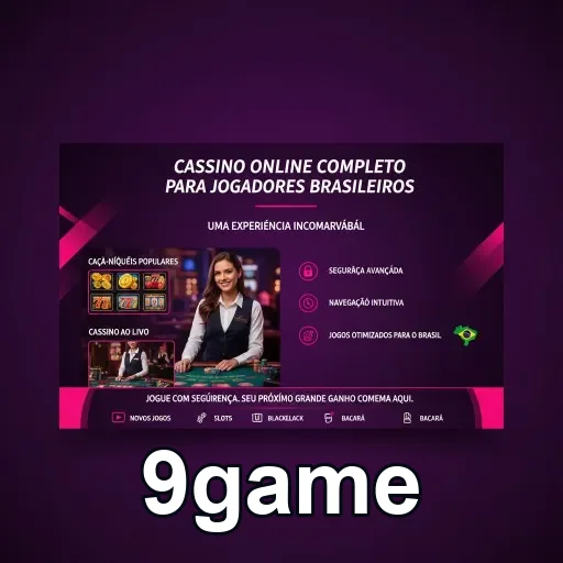 Imagem de uma jogadora em cassino online da 9game.